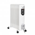 Teesa TSA8049 Olejový radiátor 2500 W - 11 žeber, bílá