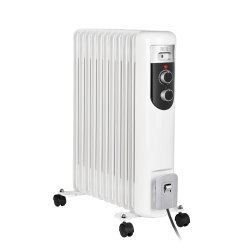 Teesa TSA8049 Olejový radiátor 2500 W - 11 žeber, bílá