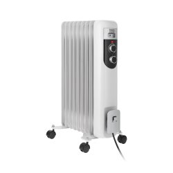 Teesa TSA8036 Olejový radiátor 2000 W - 9 žeber, bílá