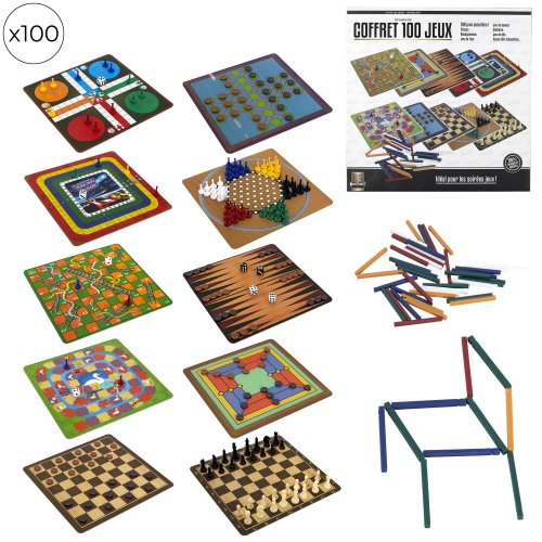 CMP MG3344 Sada 100 klasických společenských her