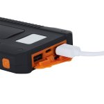 CMP HT0005 Solární nabíječka powerbanka 5000mAh, černá