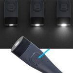 Izoxis 25675 LED lampa na čtení za krk černá