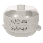 CMP KC2155 Napařovač do mikrovlnné trouby 2,4 L, bílý