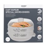 CMP KC2155 Napařovač do mikrovlnné trouby 2,4 L, bílý