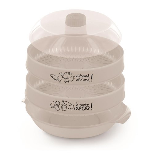 CMP KC2155 Napařovač do mikrovlnné trouby 2,4 L, bílý