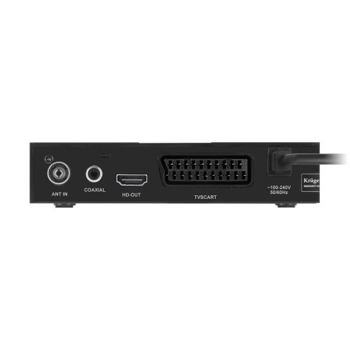 Kruger&Matz KM0550D Set-top box DVB-T2 H.265 HEVC