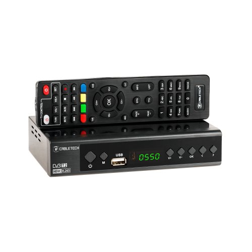 Cabletech URZ0336C Set-top box DVB-T/C Hevc H.265 10bit