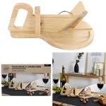 CMP KD3213 Kráječ na uzeniny a sýry dřevěný