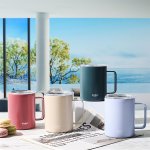 CMP KA0616 Termohrnek s víčkem 350 ml, petrolejový