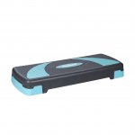 Rebel RBA-3225 Aerobní step platforma 78 cm, nastavitelná výška, šedo-modrá