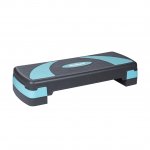 Rebel RBA-3225 Aerobní step platforma 78 cm, nastavitelná výška, šedo-modrá