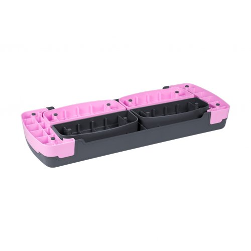 Rebel RBA-3225 Aerobní step platforma 78 cm, nastavitelná výška, šedo-fialová