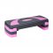 Rebel RBA-3225 Aerobní step platforma 78 cm, nastavitelná výška, šedo-fialová