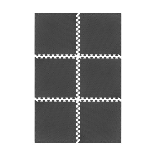 Rebel RBA-3153 Tréningová podložka z peny EVA, 180 x 120 cm, 6 ks, čierna