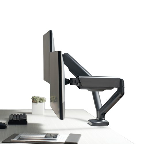 Cabletech UCH0208-2 Držák Dual na 2 monitory, úhlopříčka 17" až 32", černá