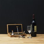 CMP KV7391 Dárková sada na víno „Millésime Meilleur Papa“