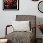 CMP TX0239 Oboustranný dekorativní polštář 30x50 cm, krémový