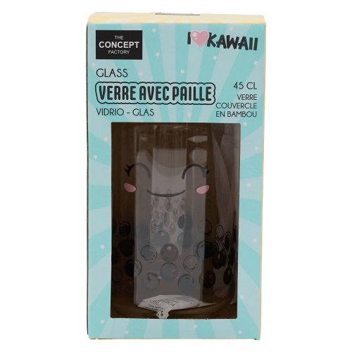 CMP KA0556 Pohár so slamkou, 450 ml, usmievavá tvár