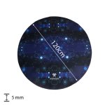 Dunmoon 25956 Ochranná podložka pod herné stoličky 120 x 4 cm, protišmyková