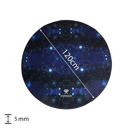 Dunmoon 25956 Ochranná podložka pod herné stoličky 120 x 4 cm, protišmyková