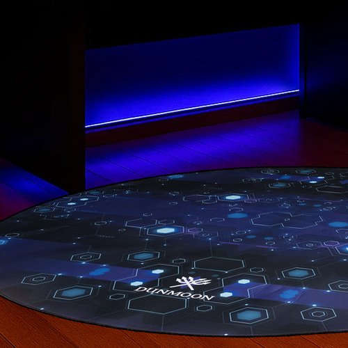 Dunmoon 25956 Ochranná podložka pod herné stoličky 120 x 4 cm, protišmyková