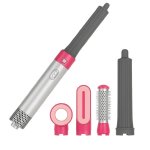 Verk 24600 Multifunkční vysoušeč vlasů s nástavci 5 v 1, šedorůžový