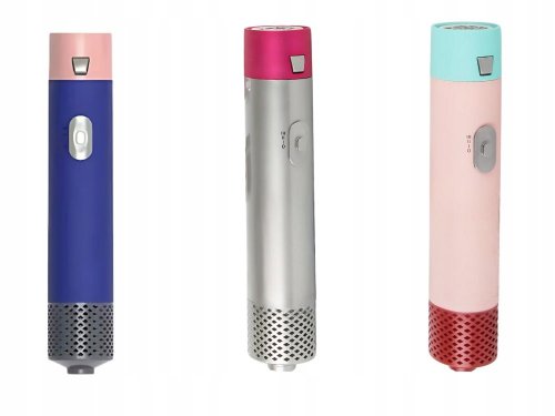 Verk 24600 Multifunkční vysoušeč vlasů s nástavci 5 v 1, šedorůžový