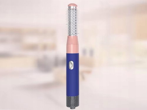 Verk 24600 Multifunkční vysoušeč vlasů s nástavci 5 v 1, šedorůžový