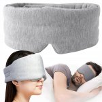Verk 27474 Maska na spanie pre lepší spánok a relaxáciu, sivá