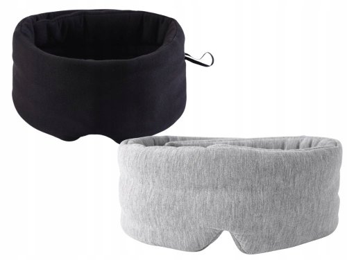 Verk 27474 Maska na spanie pre lepší spánok a relaxáciu, sivá