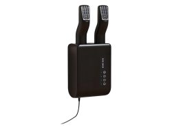 Verk 27480 Nástenný inteligentný sušič obuvi s časovačom, čierny