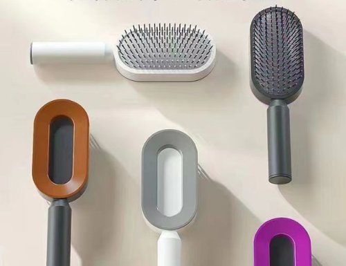 Verk 27488 Kefa na vlasy s vyhladzujúcim a rozčesávacím účinkom, antistatická, biela