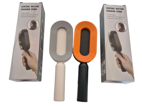 Verk 27488 Kefa na vlasy s vyhladzujúcim a rozčesávacím účinkom, antistatická, biela