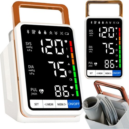 Verk 27517 Digitálny tlakomer na rameno, 0-299 mmHg, biely