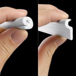 Ruhhy 26271 Samolepiace tesnenia na okná a dvere 400 x 2,1 cm, biele