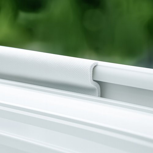 Ruhhy 26271 Samolepiace tesnenia na okná a dvere 400 x 2,1 cm, biele