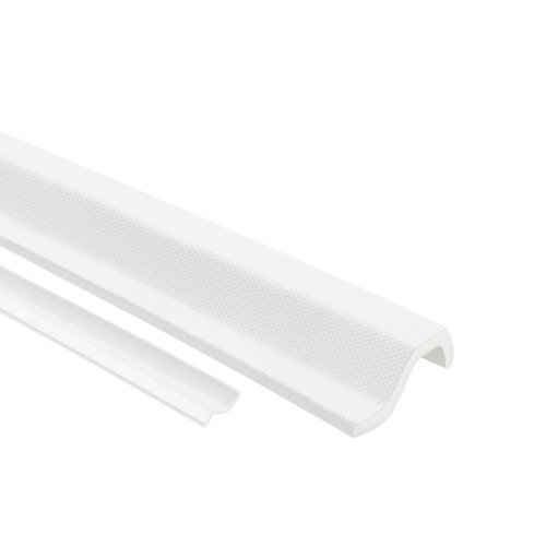 Ruhhy 26271 Samolepiace tesnenia na okná a dvere 400 x 2,1 cm, biele