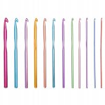 Ruhhy Háček na háčkování sada velikostí 12 ks