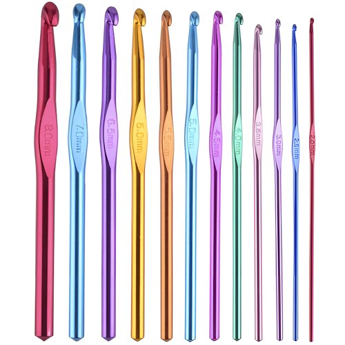 Ruhhy Háček na háčkování sada velikostí 12 ks