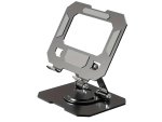 Verk 04134 Skládací kovový držák na tablet – univerzální, otočný, 4–16"