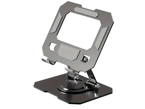 Verk 04134 Skládací kovový držák na tablet – univerzální, otočný, 4–16"