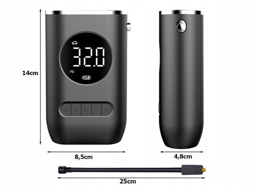 Verk 11484 Digitální bezdrátový kompresor 50W, 150PSI/10bar