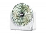 Verk 16037 Bezdrôtový ventilátor USB, 3 rýchlosti, 19 cm, ružový