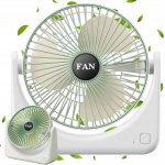 Verk 16037 Bezdrôtový ventilátor USB, 3 rýchlosti, 19 cm, ružový