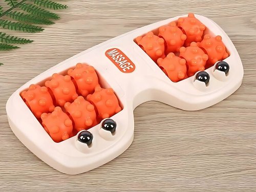 Verk 24578 Akupresúrna masážna podložka pod nohy, zelená