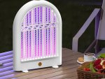 Verk 24604 Elektrický lapač hmyzu s UV světlem, závěsný, 2 režimy, USB, černý