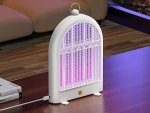 Verk 24604 Elektrický lapač hmyzu s UV světlem, závěsný, 2 režimy, USB, černý