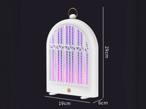 Verk 24604 Elektrický lapač hmyzu s UV světlem, závěsný, 2 režimy, USB, černý