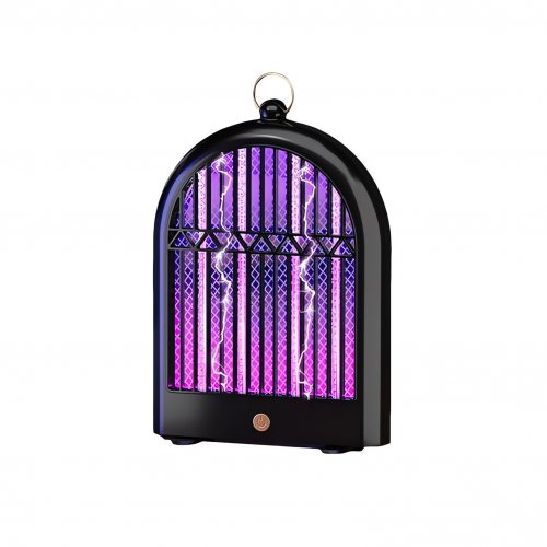 Verk 24604 Elektrický lapač hmyzu s UV světlem, závěsný, 2 režimy, USB, černý