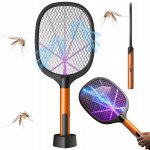 Verk 24612 Elektrická plácačka na muchy s UV svetlom, 3 W, čierna